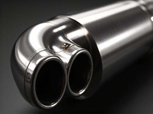 Sistema de escape deportivo de acero inoxidable